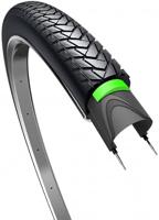 Buitenband Edge Traveller Protect 28 x 1.75" / 47-622 - zwart met reflectie - thumbnail