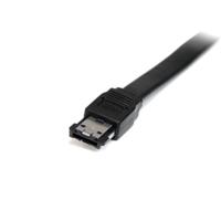 StarTech ESATA3 externe eSATA-kabel M/M, 1 m 6 Feet zwart - thumbnail