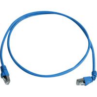 Telegärtner 100008291 RJ45 Netwerkkabel, patchkabel CAT 6A S/FTP 2.00 m Blauw Vlambestendig, Halogeenvrij 1 stuk(s) - thumbnail