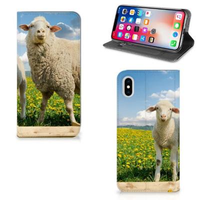 Apple iPhone Xs Max | Hoesje maken | Schaap en Lammetje Apple iPhone Xs Max | Hoesje maken | Schaap en Lammetje