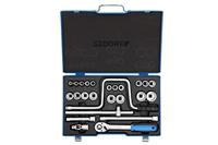 Gedore Dopsleutelset 1/2" 25-dlg. - 6151960 - thumbnail