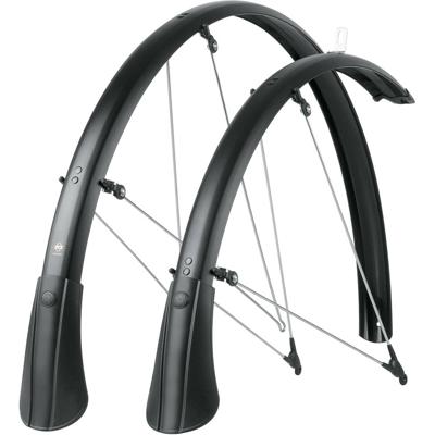 Sks spatbordset bluemels 28" 45mm mat zwart