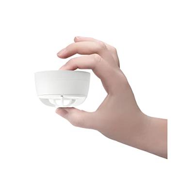 Cavius Draadloze hittemelder Incl. batterij (5 jaar), Koppelbaar, Mini werkt op batterijen (Ø x h) 65 mm x 41 mm