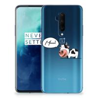 OnePlus 7T Pro Telefoonhoesje met Naam Cow - thumbnail