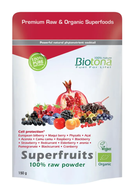 Biotona Superfruits Raw Powder Bio