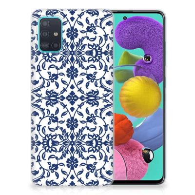 Samsung Galaxy A51 | TPU Case | Flower Blue