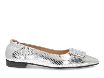 Babouche Jitse-30 silver Zilver maat 37