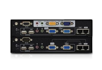 ATEN CE775-AT-G VGA, USB, Serieel (9-pol.), Jackplug Via netwerkkabel RJ45 300 m ATEN CE775-AT-G VGA, USB, Serieel (9-pol.), Jackplug Via netwerkkabel RJ45 300 m