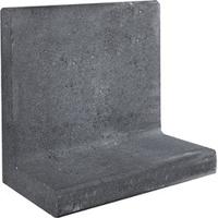 L-element zwart 50x50 voet 30 cm Gardenlux - Gardenlux - thumbnail