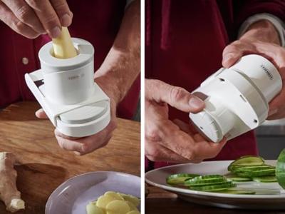 Leifheit 3106 Groentesnijder Comfort Slicer Pearl Grey