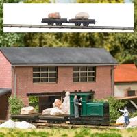 Busch 12235 H0 2 wagons met rotsblokken - thumbnail