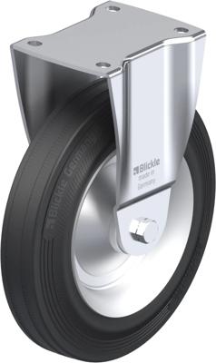 Blickle BH-V 252R Bokwiel Wieldiameter: 250 mm Draagvermogen (max.): 295 kg 1 stuk(s)