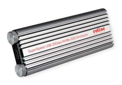 ROLINE Externe SSD behuizing, M.2, NVMe naar USB 3.2 Gen 2x2 Type C ROLINE Externe SSD behuizing, M.2, NVMe naar USB 3.2 Gen 2x2 Type C