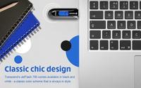 Transcend JetFlash® 790 USB-stick 512 GB Zwart, Blauw TS512GJF790K USB-A 3.1 Gen 1 - thumbnail