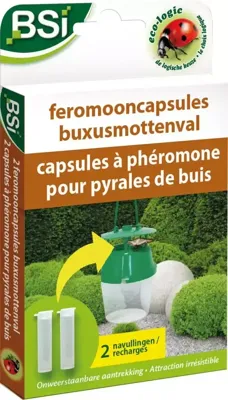 BSI feromooncapsules buxusmottenval navulling