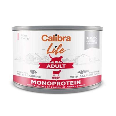 CALIBRA Cat Life Adult Beef - nat kattenvoer - 200g