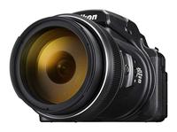 Nikon COOLPIX P1000 Bridge camera - 16 MP DX-formaat sensor - 125x Ultra zoom, groot zoom bereik - Elektronische zoeker - 4K video - Reis, maan en vogel fotografie - VQA060EA, Zwart - thumbnail