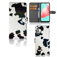 Samsung Galaxy A32 5G Telefoonhoesje met Pasjes Koeienvlekken - thumbnail