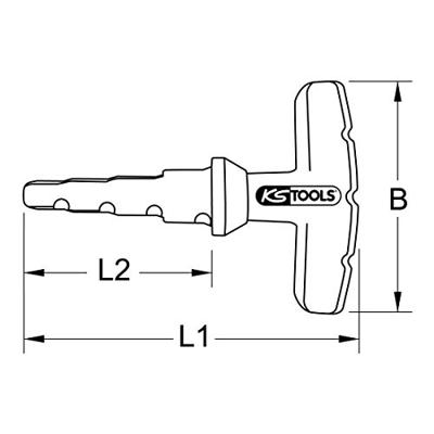 KS Tools 1051001 Binnenontbramer 1 stuk(s)