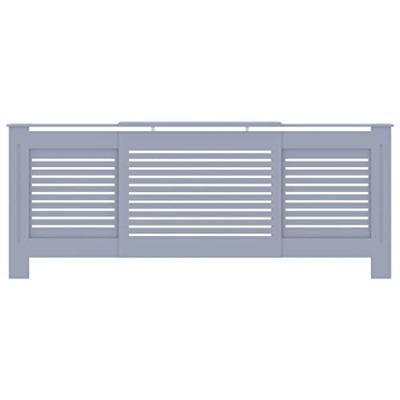 Radiatorombouw 205 cm MDF grijs