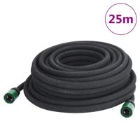 VidaXL Druppelslang 0,6'' 25 m rubber zwart - thumbnail