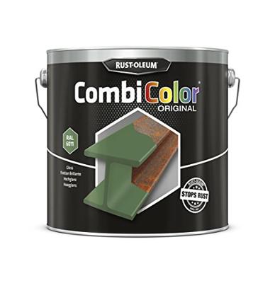 Rust-Oleum Combicolor metaalverf ral6011 reseda groen 2.5ltr