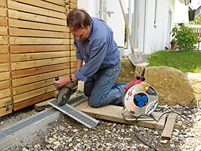Brennenstuhl Kabelhaspel 40 mtr | IP44 | 3G1.5 | Voor de bouw | 1198340 - 1198340 - thumbnail