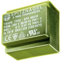 Spitznagel SPK 02215 Printtransformator 1 x 230 V 1 x 15 V/AC 2.2 VA 147 mA - thumbnail
