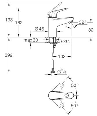 Mengkraan Grohe Metaal