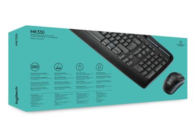 Logitech MK330 desktop zwart - thumbnail