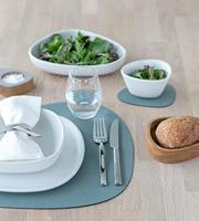 LIND DNA Placemat Nupo - Leer - Pastel Green - 44 x 37 cm - thumbnail