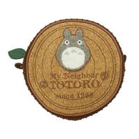 My Neighbor Totoro Coin Purse / Pouch Kurosuke Round Log - thumbnail