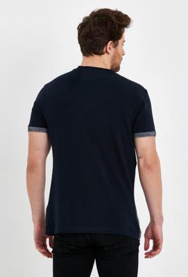 Club Ju - Abruzzo - T-Shirt Heren - Grijs Blauw - Style-Italie Club Ju - Abruzzo - T-Shirt Heren - Grijs Blauw - Style-Italie