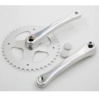 Cortina crankstel 42t 3 32 alu silver - thumbnail