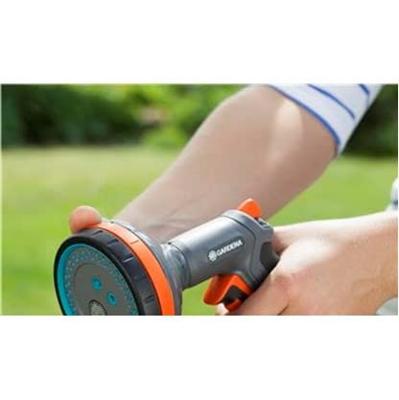 Gardena Premium E4 Multifunctionele Broes - 5 Standen, Ergonomisch, Vorstvrij, Regelbare Waterstroom - thumbnail