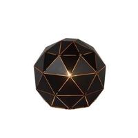 Lucide OTONA - Tafellamp - Ø 25 cm - 1xE27 - Zwart - thumbnail