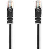 CAT5e-Kabel | U/UTP | RJ45 Male | RJ45 Male | 1.00 m | Rond | PVC | Zwart - thumbnail