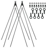 SKS Spatbordset 28" bluemels stripes - thumbnail