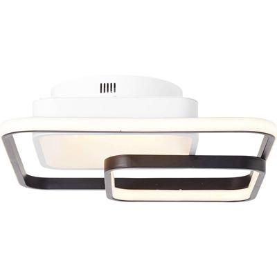 Brilliant G99384/75 Cava LED-plafondlamp LED LED vast ingebouwd Energielabel: E (A - G) 52 W Zwart, Wit