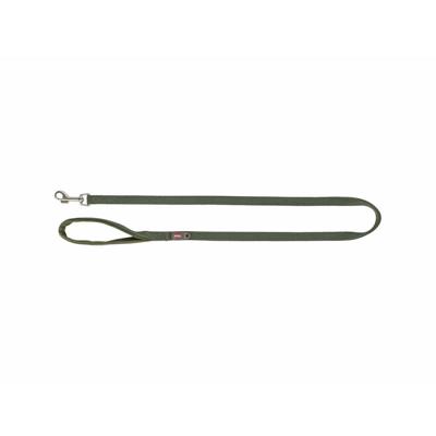 Hondenriem Trixie Premium Groen Olijf 1,2 m XS/S