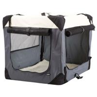 Honden-transportbox Journey, grijs/beige, Maat: 81x58x58 cm - thumbnail