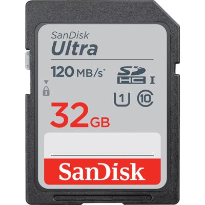 Sandisk SDHC Ultra 32GB (Class 10/UHS-I/120MB/s) Sandisk SDHC Ultra 32GB (Class 10/UHS-I/120MB/s)