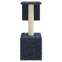 VidaXL Kattenmeubel met sisal krabpalen 60 cm donkergrijs - thumbnail