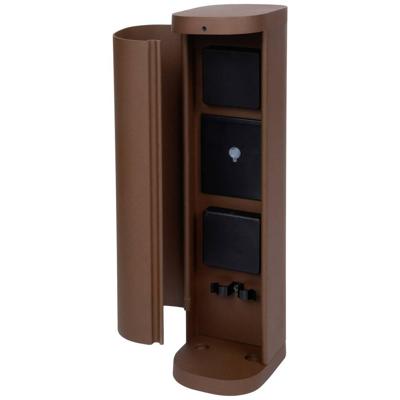 BOLD 10637 Buitenstopcontact 2-voudig Roest Zonder kabel, Met schakelaar, Met timer, Bestuurbaar via App, Programmeerbaar BOLD 10637 Buitenstopcontact 2-voudig Roest Zonder kabel, Met schakelaar, Met timer, Bestuurbaar via App, Programmeerbaar