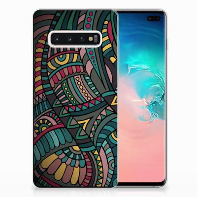 Samsung Galaxy S10 Plus | TPU bumper | Aztec