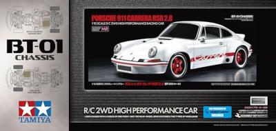 Tamiya 1:10 RC auto Elektro Straatmodel Porsche Carrera RSR 2.8 Bouwpakket Tamiya 1:10 RC auto Elektro Straatmodel Porsche Carrera RSR 2.8 Bouwpakket