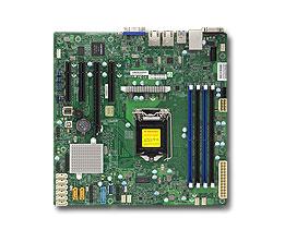 SUPERMICRO X11SSM-F - Moederbord - MicroATX - Socket 1151 - C236 - 2 x Gb LAN - 8 x SATA-600