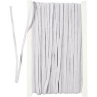 Creativ Company Elastiek dikte 6mm wit, 50m - thumbnail