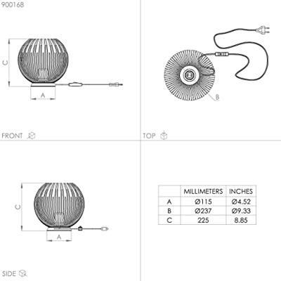 Eglo Gouden tafellampVenezuela - 900168