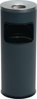 Durable Combi-asbak | d.250xH630mm antraciet | staalplaat | 1 stuk - 333258 333258 - thumbnail